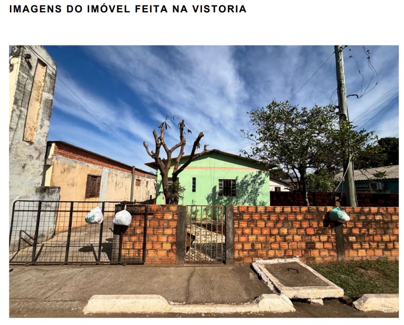 UM TERRENO COM A ÁREA DE 400M2, LOCALIZADO A RUA VENÂNCIO AIRES 1354, SÃO BORJA/RS - Clademir Leilões - Presenciais e Online