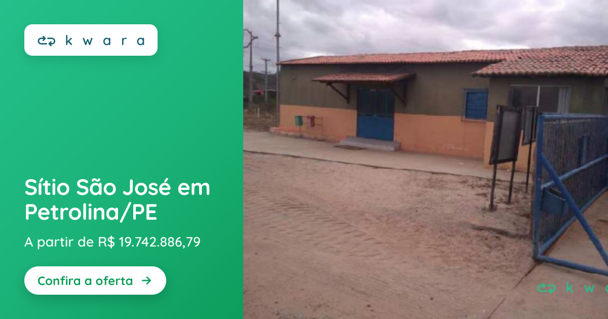 Sítio São José em Petrolina/PE