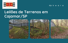 Leilão de Terrenos em Cajamar/SP