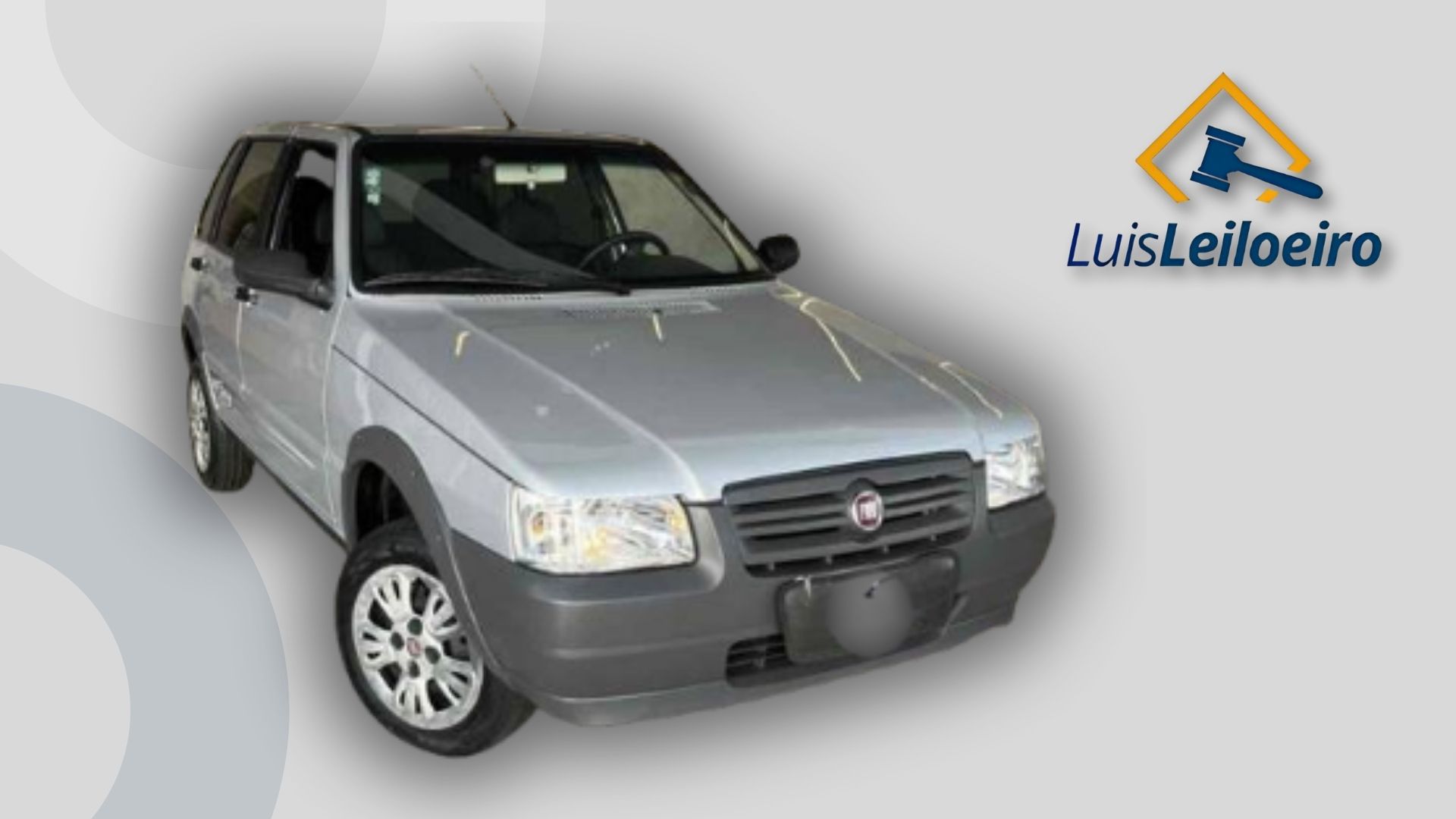FIAT UNO MILLE WAY ECON -  ANO: 2013 - DORES DO INDAIÁ/MG - Luis Leiloeiro