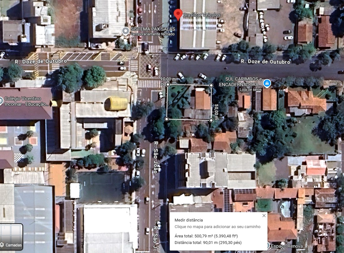 TERRENO 500 M2 TOLEDO PARANA CENTRO ( AVENIDA SÃO JOÃO COM 12 DE OUTUBRO) - JAC Leilões | Site do leiloeiro oficial de Cascavel/PR - Jefferson Adriano Costa