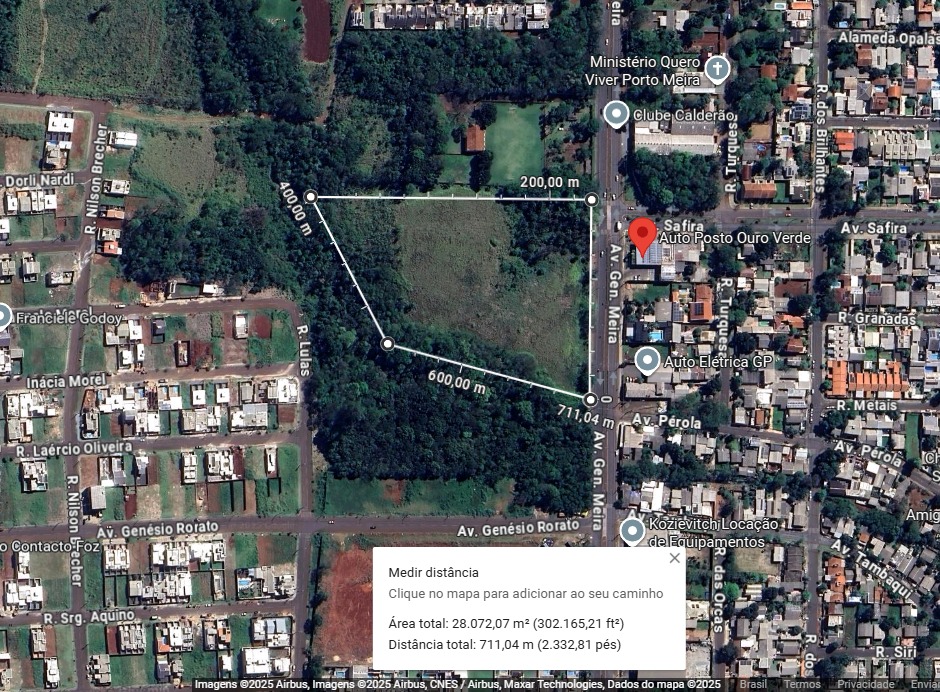 TERRENO FOZ IGUAÇU COM 28 MIL M2 RUA GENERAL MEIRA ESQUINA COM AV. SAFIRA. - JAC Leilões | Site do leiloeiro oficial de Cascavel/PR - Jefferson Adriano Costa