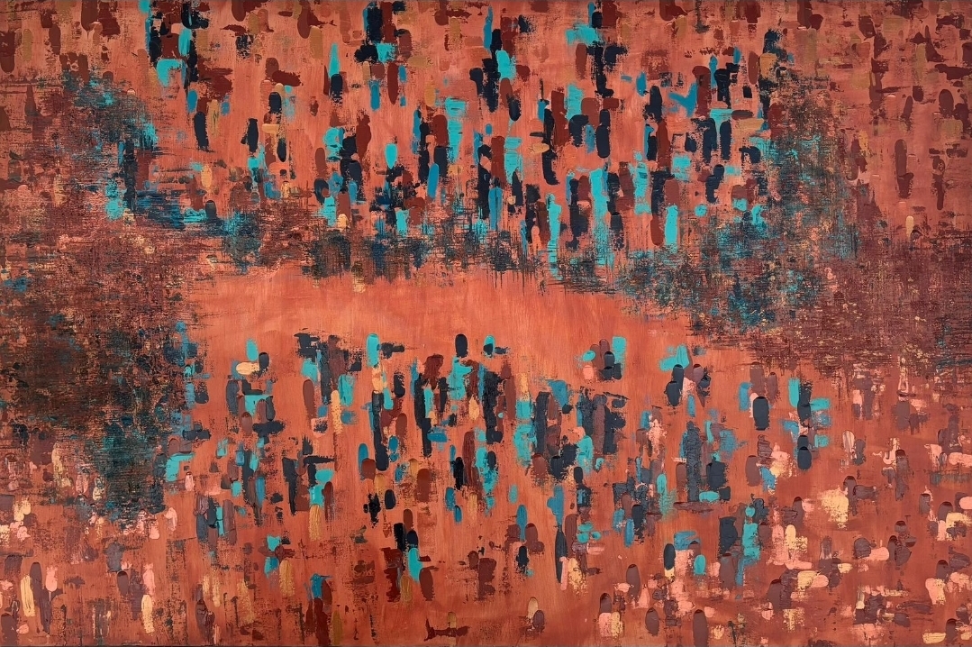 OBRA DE ARTE - A DEMOCRACIA NA ERA DA INTELIGENCIA ARTIFICAL - ACRILICO SOBRE TELA ( 1,00 X 1,50) - JAC Leilões | Site do leiloeiro oficial de Cascavel/PR - Jefferson Adriano Costa
