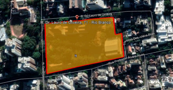 Um prédio com área construída de 13.296,00m², localizado na rua doutor lauro de oliveira, nº 71, cidade de porto alegre/rs. inscrito sob a matrícula nº 158.044 da 1ª zona do cri de porto alegre/rs.