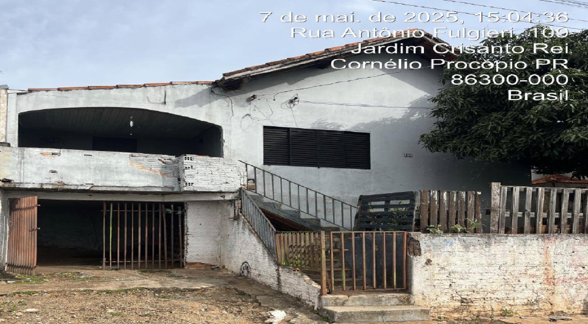 Lote 1.1 - imóvel c/ 252,28m² no jardim cristo rei em cornélio procópio/pr