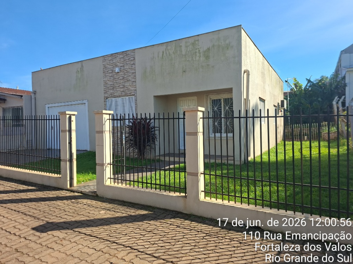 Casa c/ 135 m² - fortaleza dos valos / rs