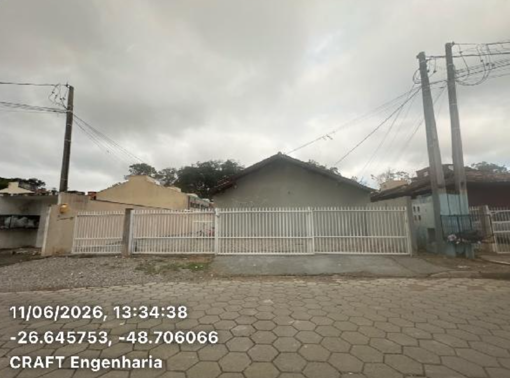 Casa - 44,88m² de área privativa, 59,28m² de área do terreno, com vaga de garagem - barra velha/sc