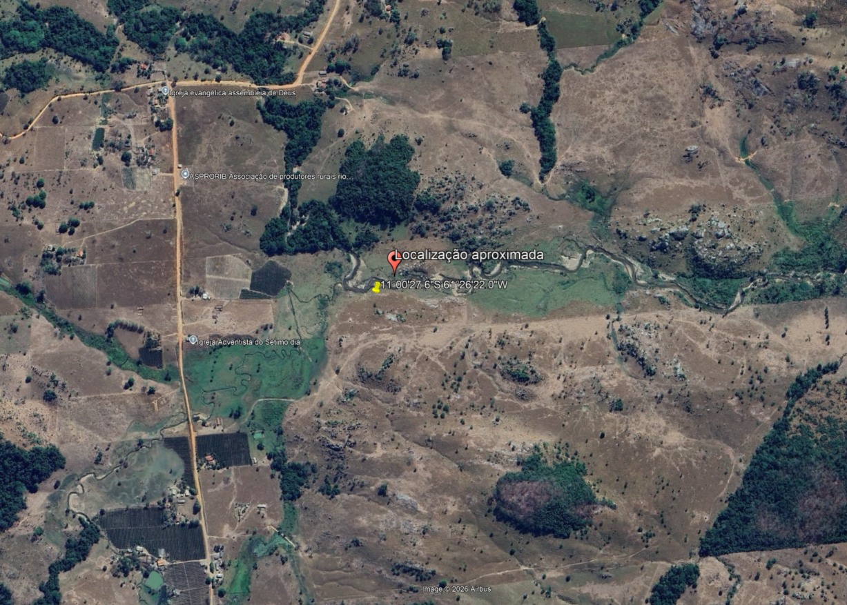 Lote 8: área rural com 50,1535 ha - castro alves ministro andreazza ro