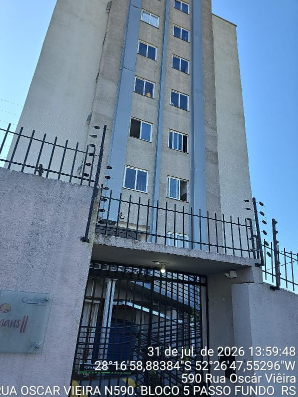 Apartamento - 50,36m² de área privativa, com vaga de garagem - passo fundo/rs
