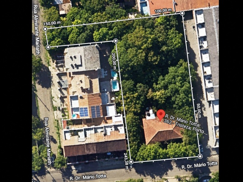EXCELENTE TERRENO PARA INCORPORAÇÃO COM 2.108m2 NO BAIRRO TRISTEZA - Lote 001 (ID 8234)