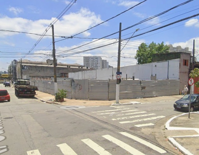 Excelente terreno de esquina de 1.105,00 m2 - Mooca | São Paulo - Lote 001 (ID 2464)