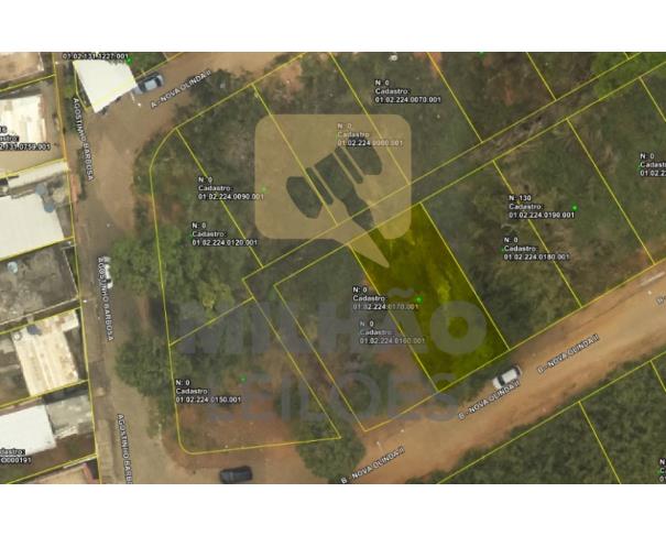 Leilão judicial - três lotes em ubá/mg - lote de 204,44m² em ubá/mg