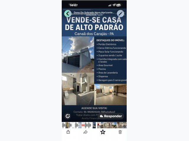 Casa a.c.153 m² - vale dos carajás, canaã dos carajás/pa