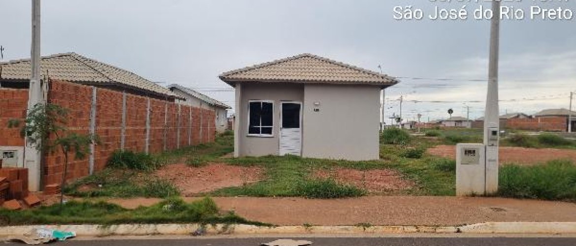 CASA DE LEILÃO DA CAIXA, NO BAIRRO RESIDENCIAL JOSE BERNARDES COELHO, NA CIDADE SÃO JOSÉ DO RIO PRETO, NO ESTADO SP, 2 QUARTOS, 1 VAGAS