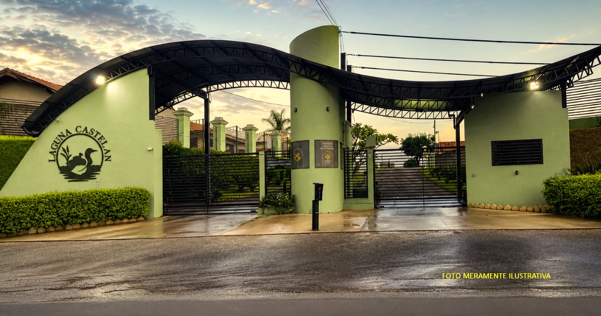 Terreno área total 100095m² Cond Res Laguna Castelan JaúSP