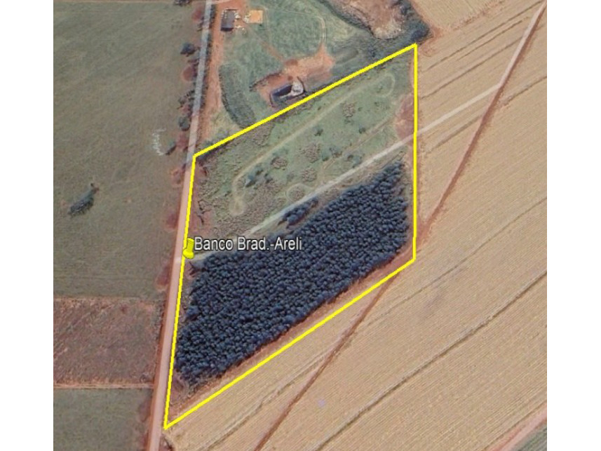 Área rural à venda em leilão