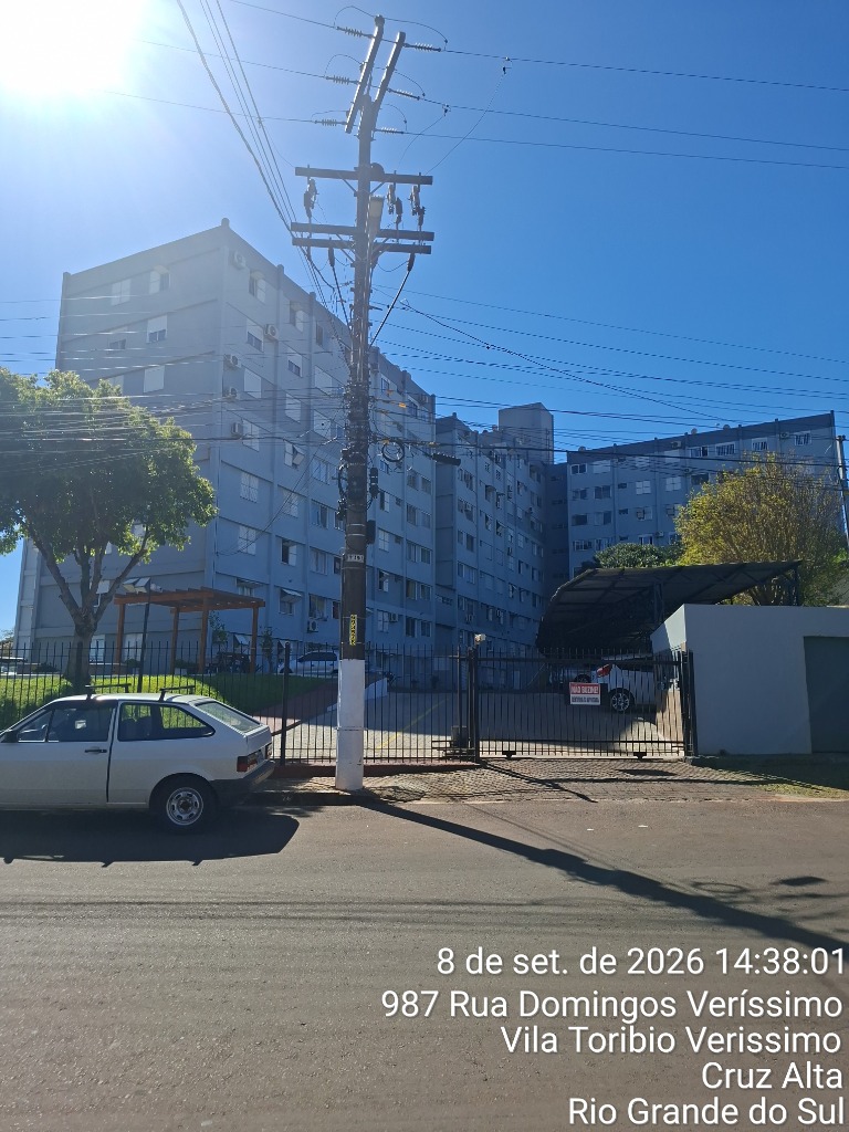 Apartamento c/ 61,13 m² - cruz alta / rs
