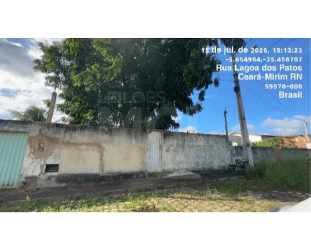 Ceara-mirim/rn — casa com 46,942m², 2 quartos (f8555535555728) casas em leilão | mgl leilões