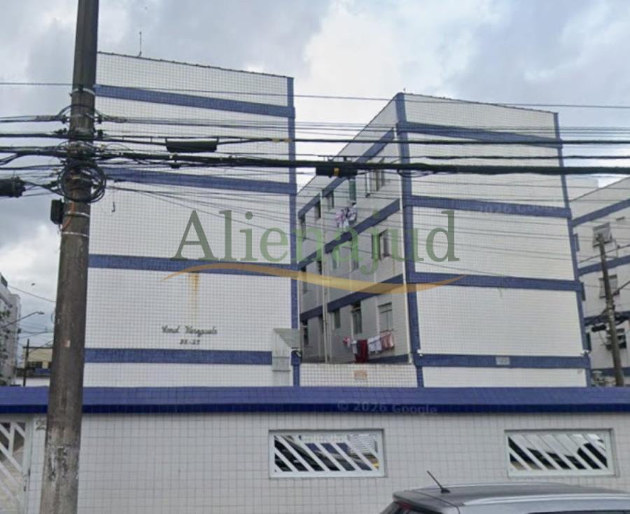 Apto. c/ 42m² e 2 dorm. no bairro Aparecida em Santos/SP