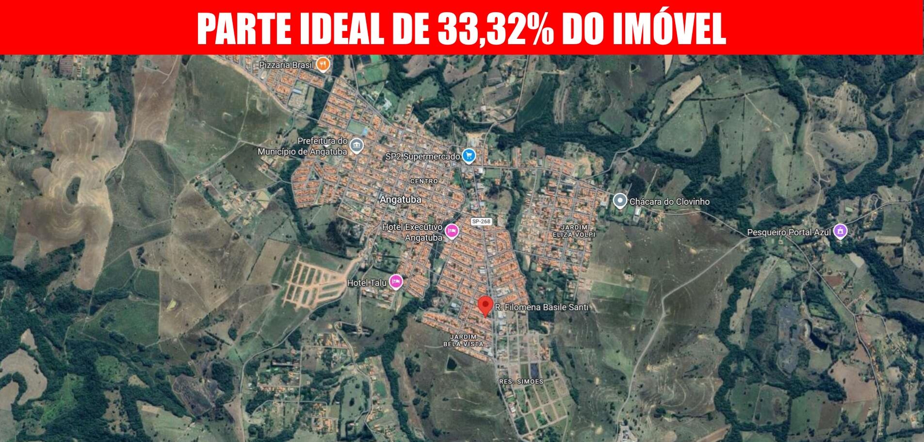 Parte ideal de 33,32% do imóvel: uma gleba rural denominada “sítio são josé