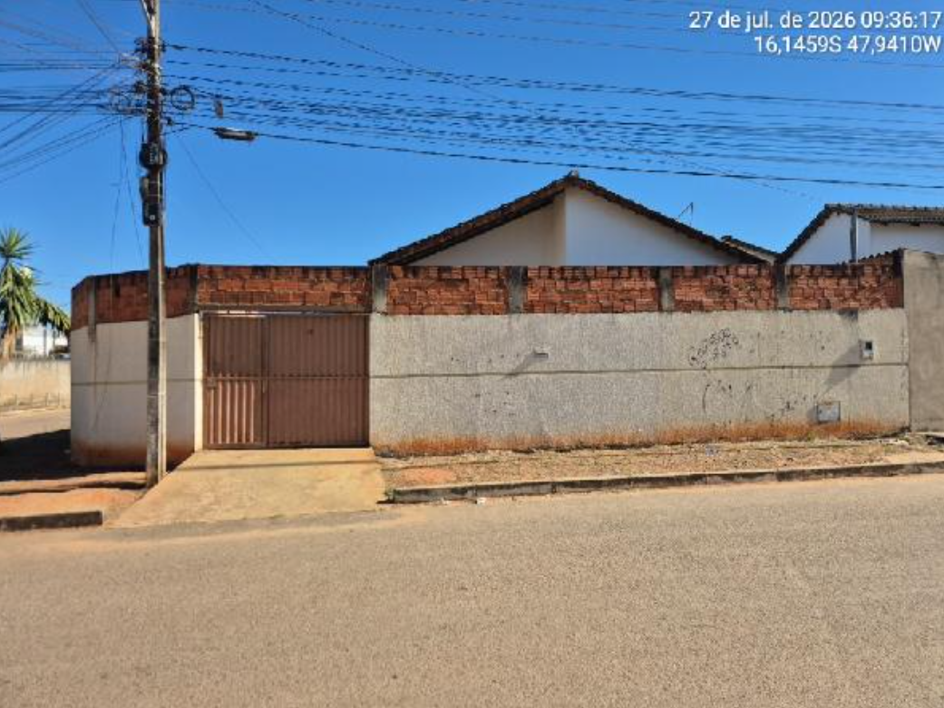 Casa - 62,56m² de área privativa, 356m² de área do terreno, com vaga de garagem - luziania/go