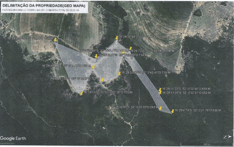 Piranhas/GO - Imóvel rural com 60,06 há