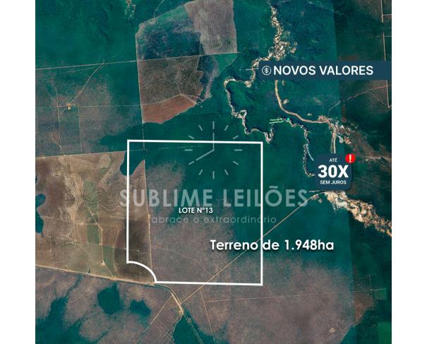 4 áreas em vilhena - ro - b) lote nª 13 | terreno de 1.948ha