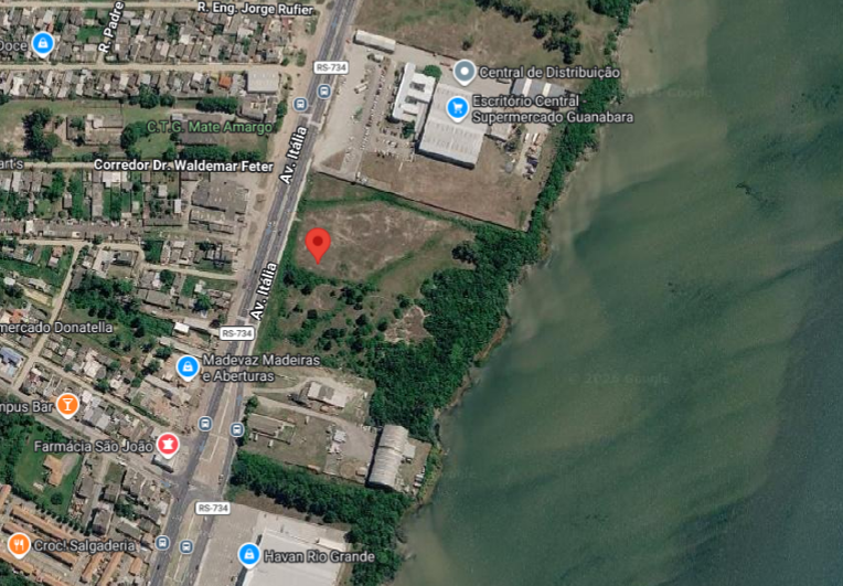 Lote 17: terreno com 19.767,60 m² - vila bernardeth rio grande rs
