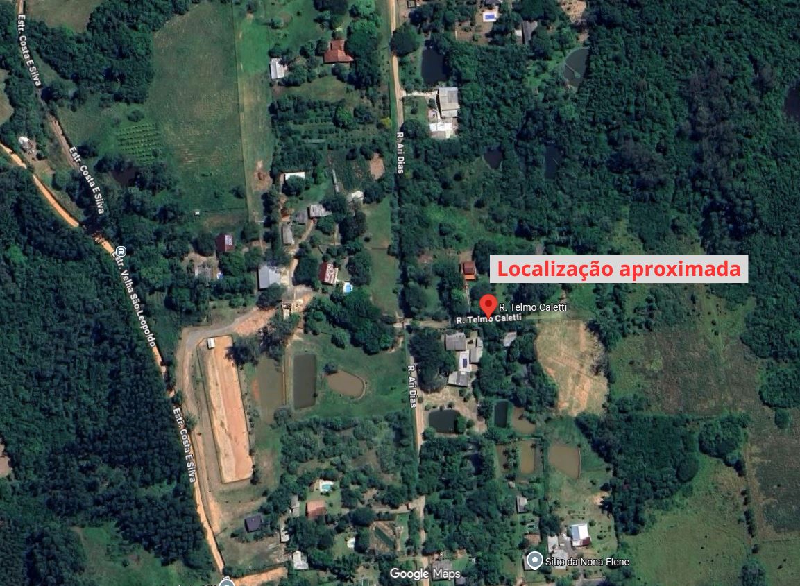 (GRAVATAÍ/RS) Uma área de terras de 12.090,00m², dentro de um todo maior, no Bairro Neópolis