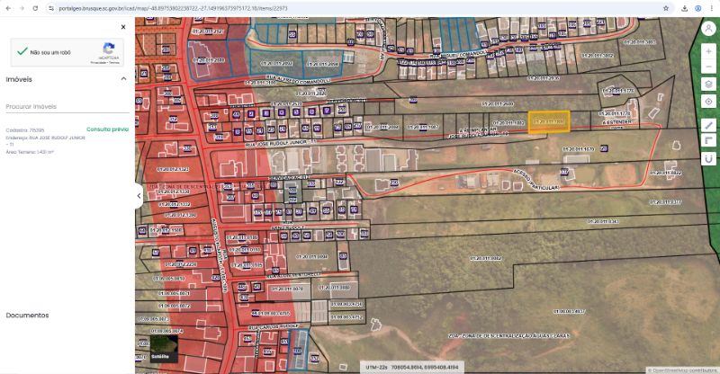 Imóvel em leilão no bairro Guabiruba em Brusque - SC