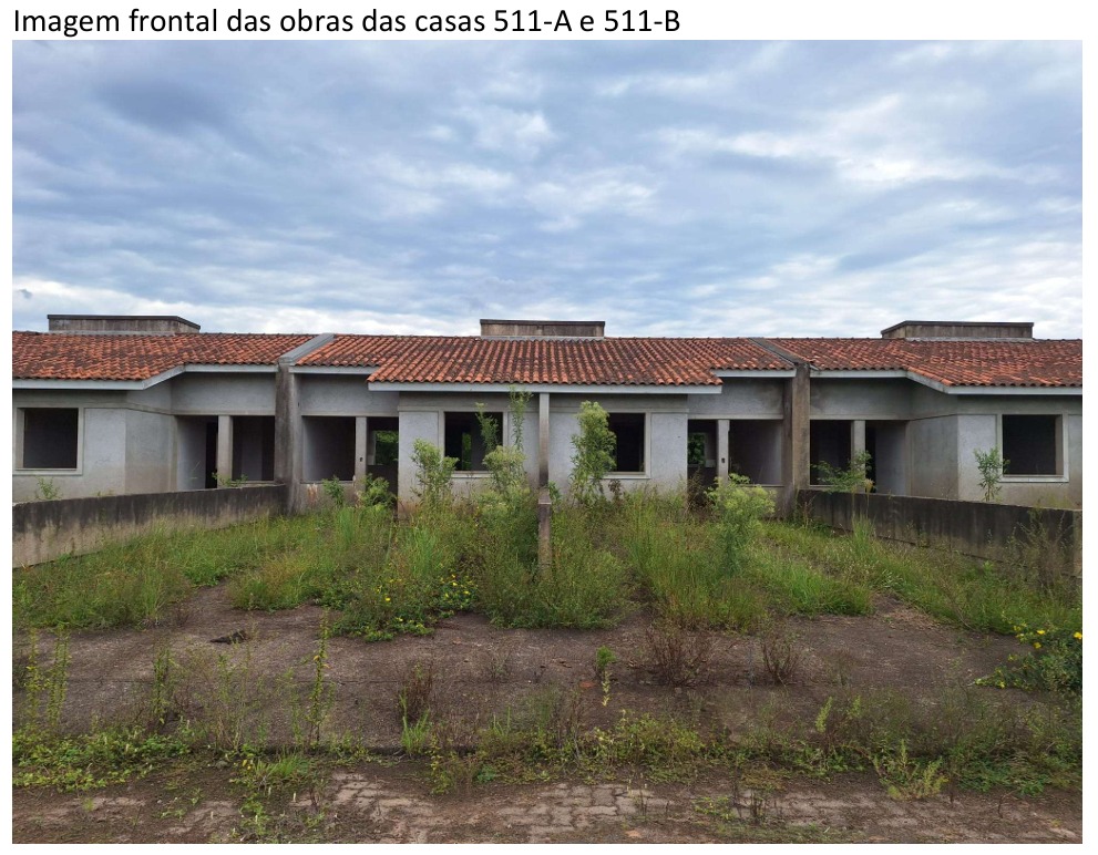 Casa de alvenaria sob nº 511-a, em construção, geminada, com a área construída de 43,48m², situada na rua vítor mateus teixeira, vila três marias, em esteio/rs. matrícula nº 29.061
