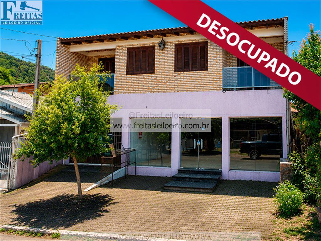 Novo hamburgo/rs - imóvel misto (comercial/residencial), situado na rua guaíba,