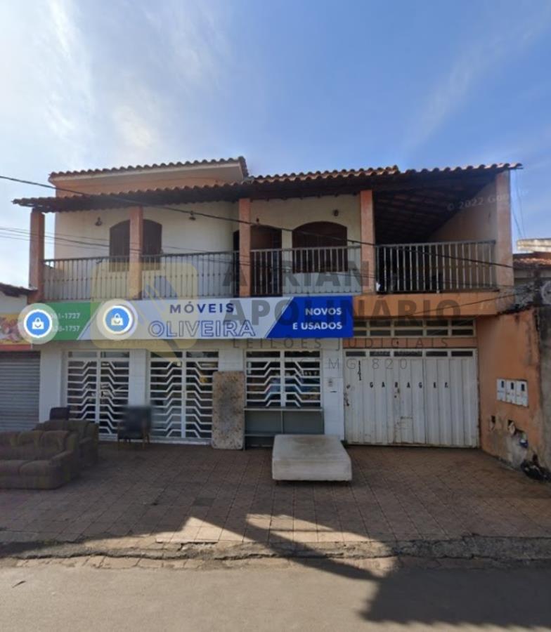Leilão judicial - casa rua ponto chic - imóvel de 188m² em patos de minas