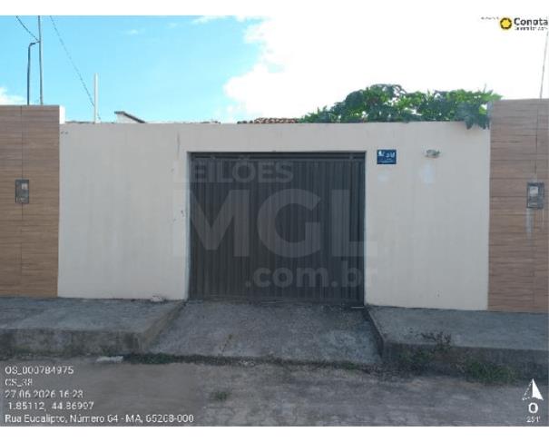 Cururupu/ma — casa com 662m², 2 quartos, 1 vaga na garagem (f8444433949008) casas em leilão | mgl leilões