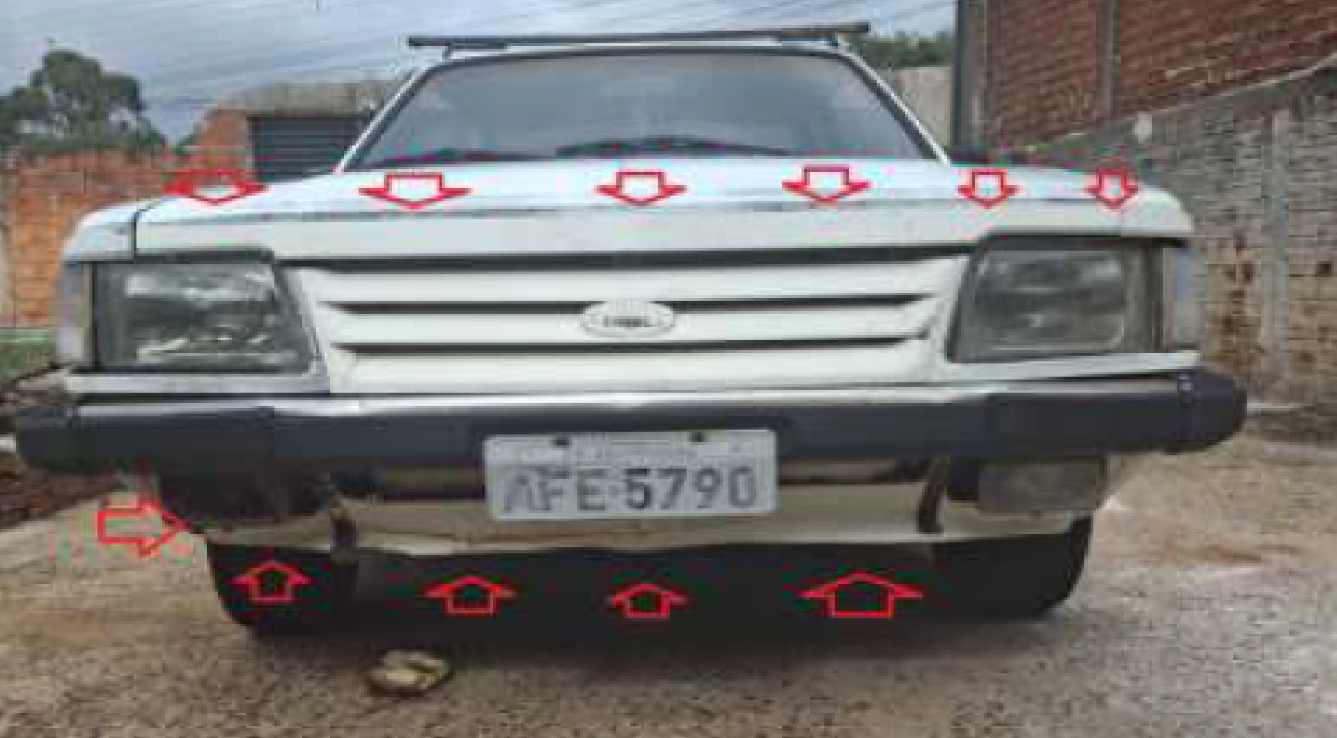 LOTE 7.1 - Ford Del Rey GHIA, 86/87 em Arapongas/PR