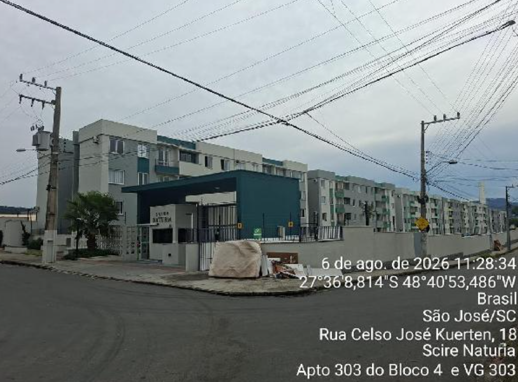 Apartamento - 48,08m² de área privativa, com vaga de garagem - sao jose/sc