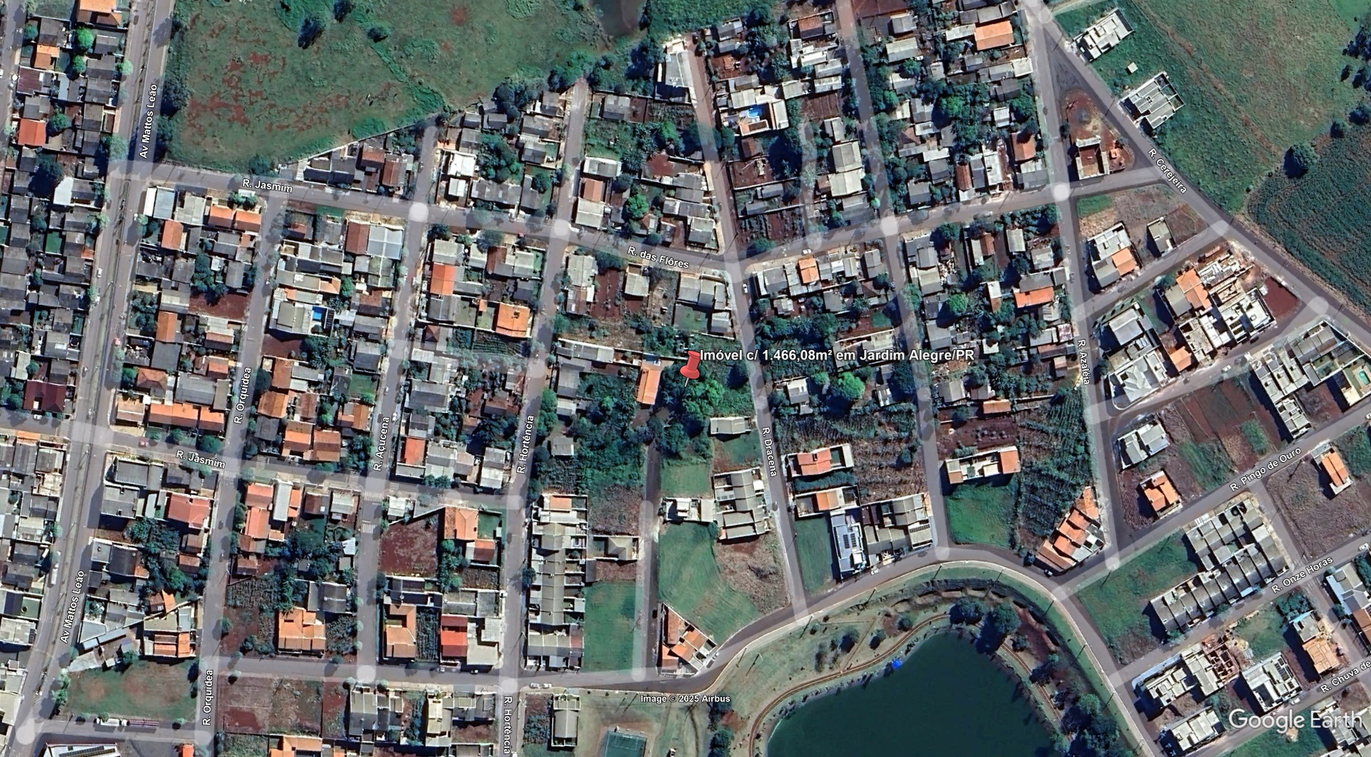 Lote 1.1 - imóvel c/ 1.466,08m² no parque das flores em jardim alegre/pr