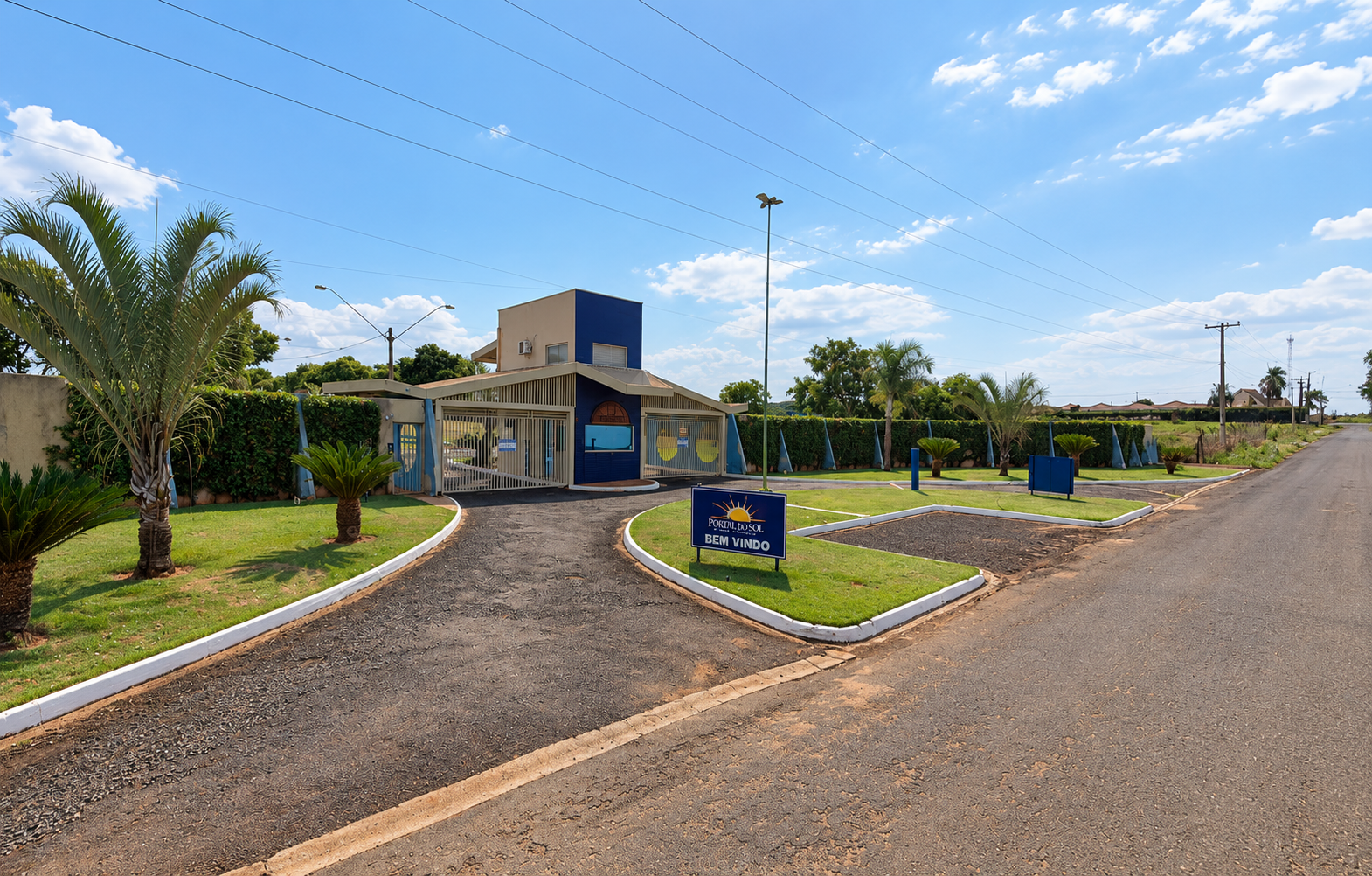 Terreno de 401,19m² no loteamento residencial portal do sol em guapiaçu/sp