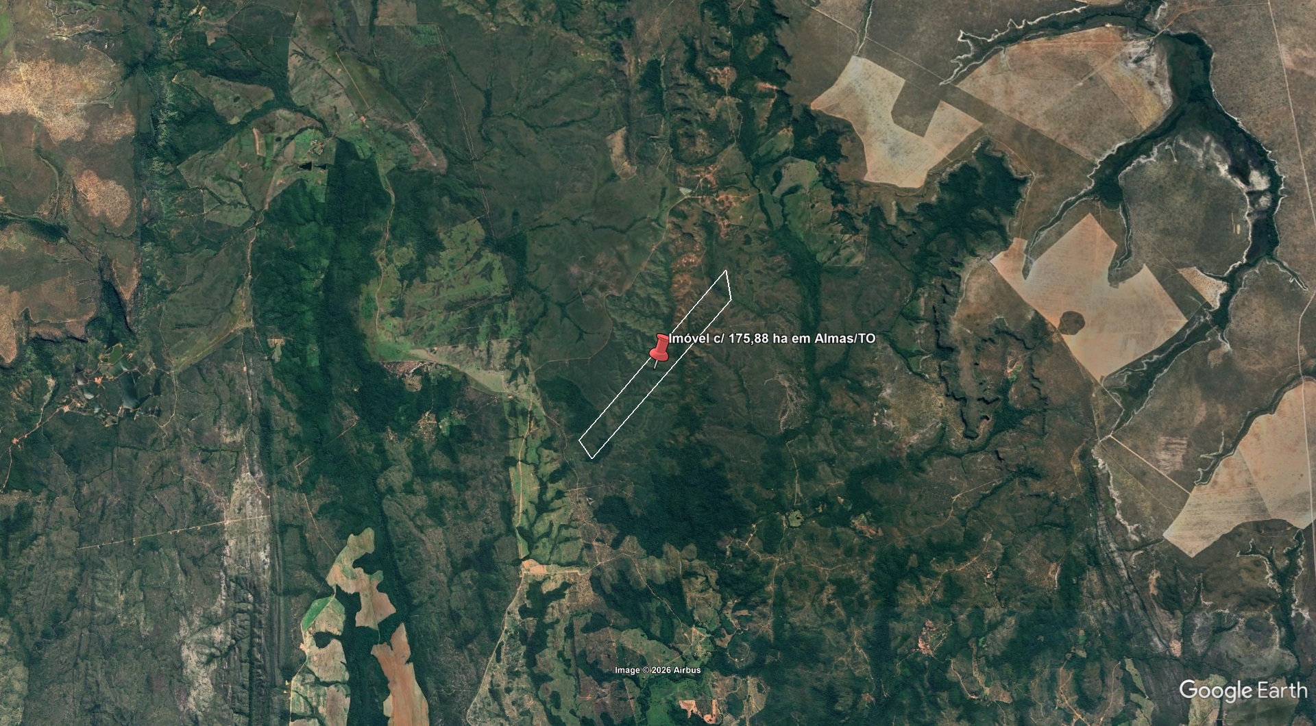 Lote 3.1 - imóvel c/ 175,88 ha em almas/to