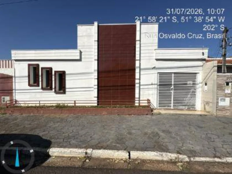 Santo anastácio sp rua osvaldo cruz 788 matrícula:14..989