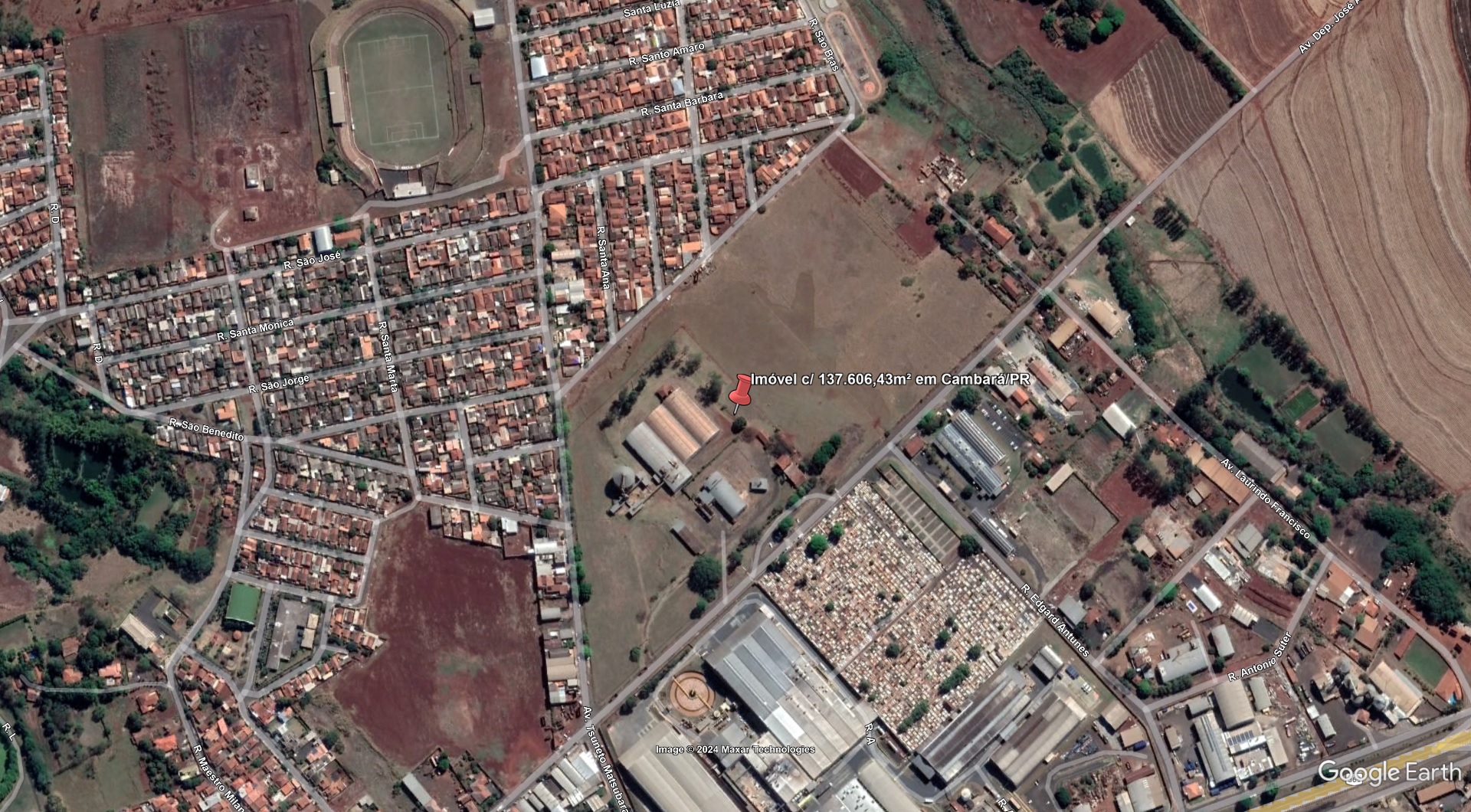 Lote 4.1 - imóvel c/ 137.606,43m² em cambará/pr