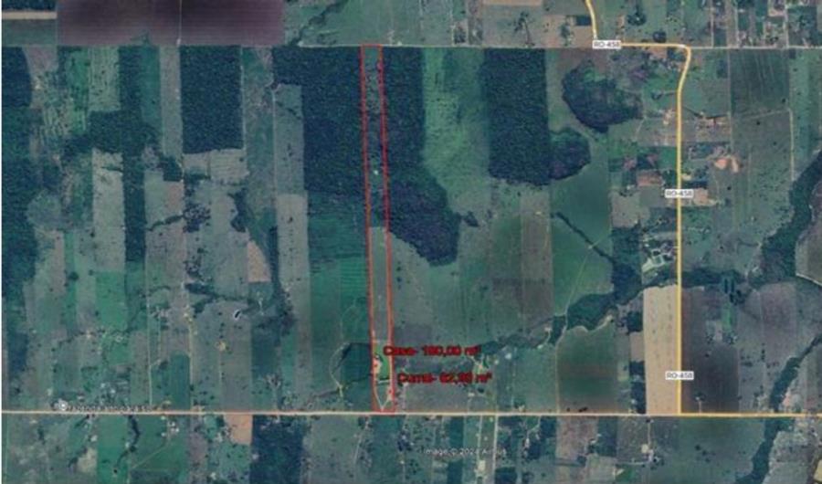 1 Terreno | Área de 31,7327ha | Lote 20A | Gleba 68 | Alto Paraíso/RO