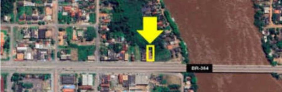 Leilão extrajudicial sicoob - 1 terreno | área de 675m² | avenida transcontinental | casa preta | ji-paraná/ro