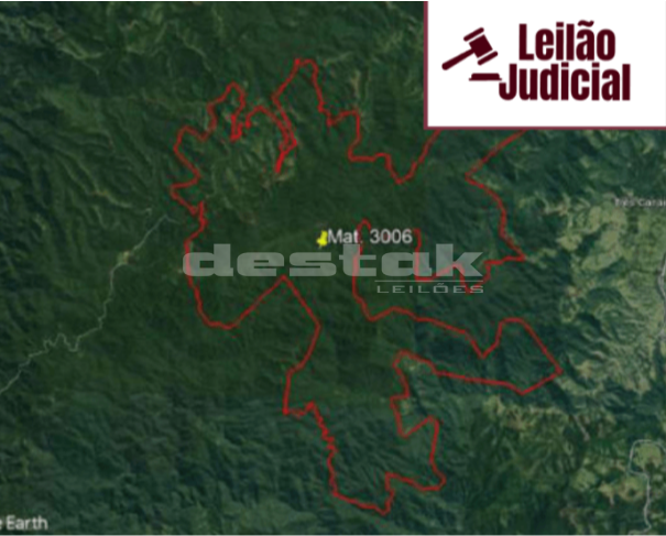 Área rural de 7.744 hectares em adrianópolis/pr