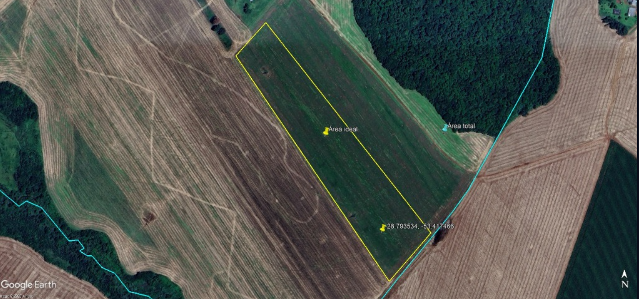 Área rural c/ 75.000,00 - cruz alta / rs