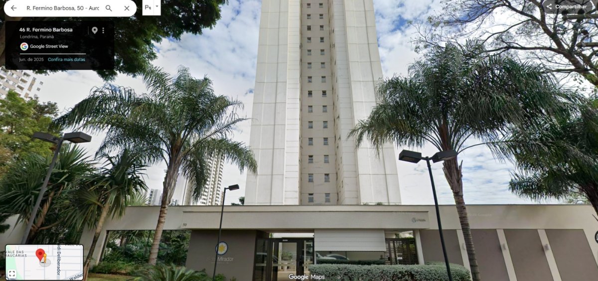 Apartamento em londrina pr - com 121,54 m2 area total - solar mirador residence