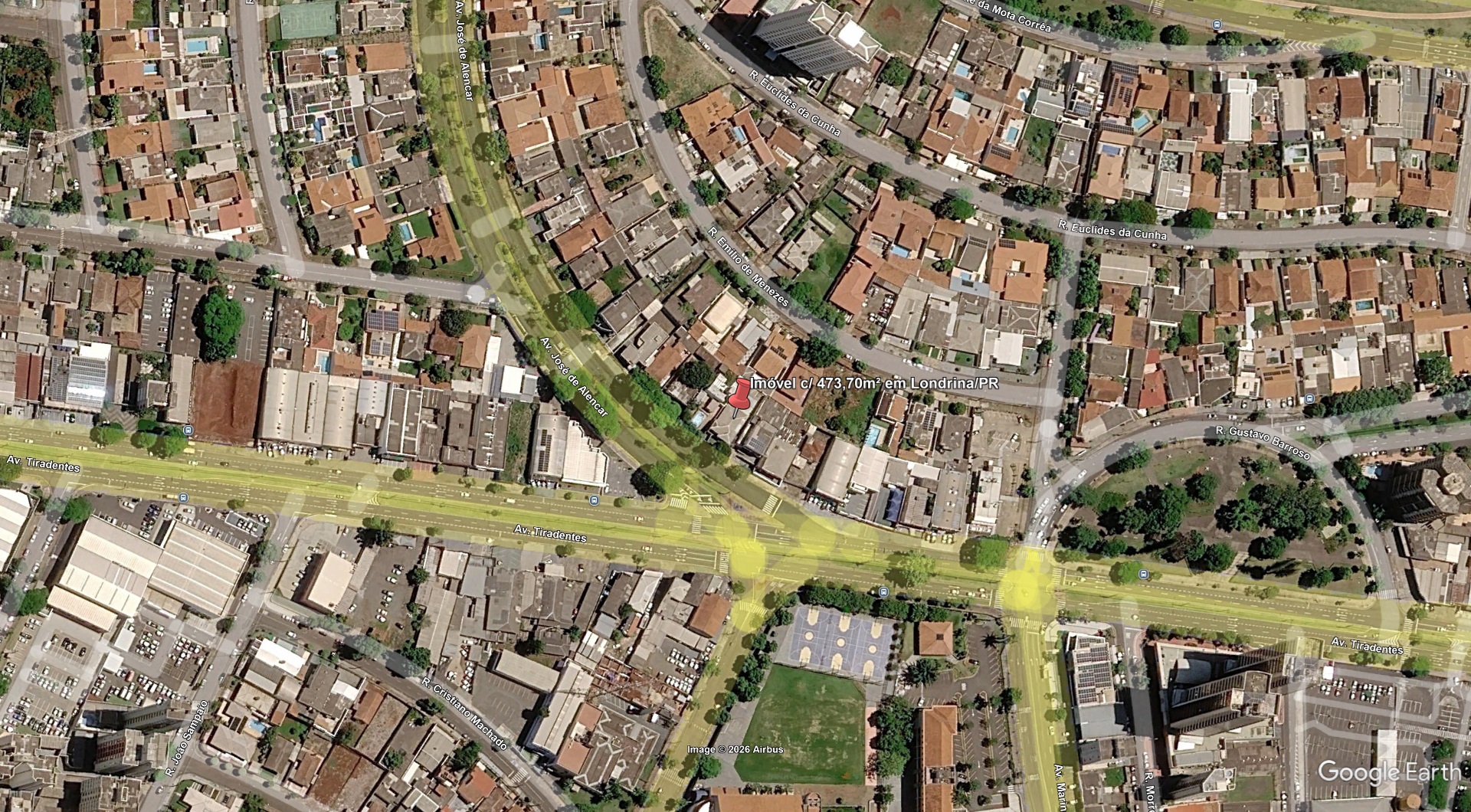 LOTE 14.1 - Imóvel c/ 473,70m² no Jardim Shangri-la Londrina/PR