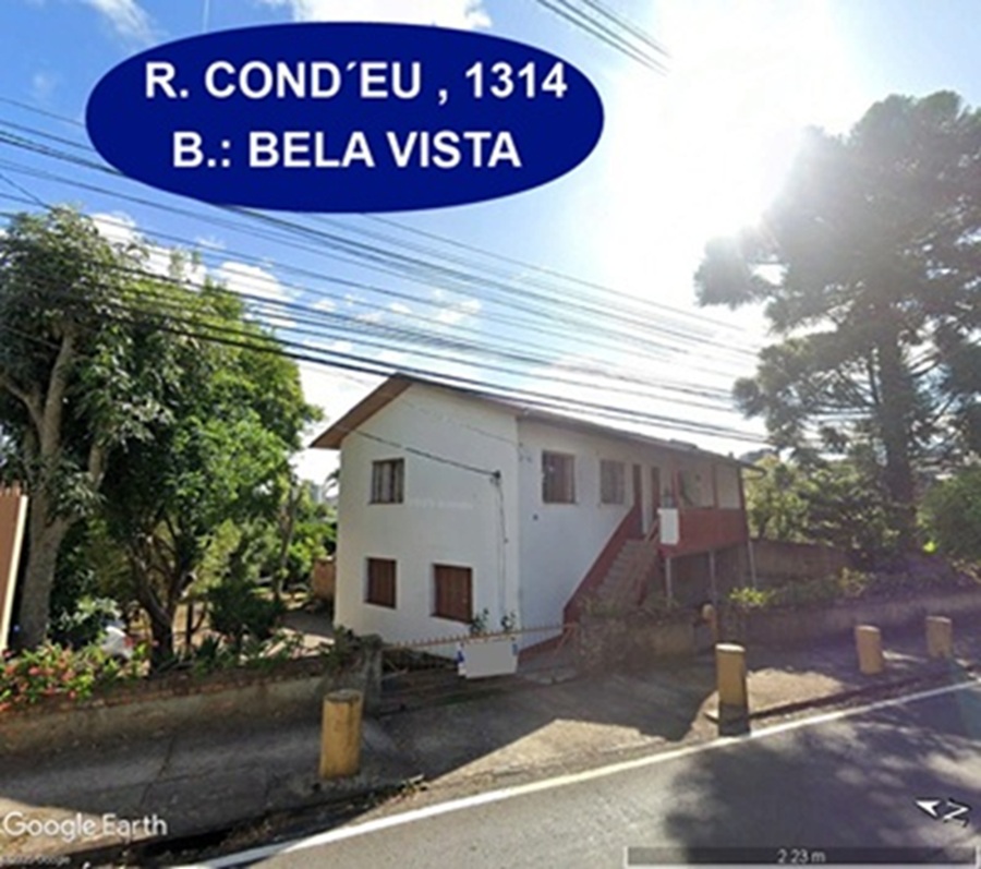 LEILÃO EXTRAJUDICIAL DE TERRENO URBANO COM 518,24 M² E ÁREA CONSTRUÍDA DE 154,00 M² NO BAIRRO BELA VISTA EM CAXIAS DO SUL/RS