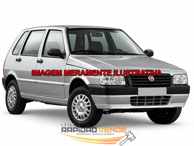 FIAT UNO MILLE ECONOMY FLEX, ANO 2009/2010 - COR CINZA - PLACA MWR-3006