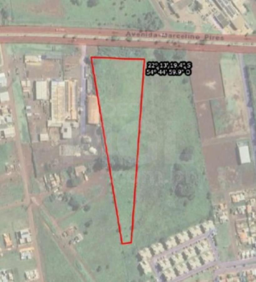 Dourados/ms – terreno urbano com 24.200m², situado a avenida marcelino pires lote em leilão | mgl leilões